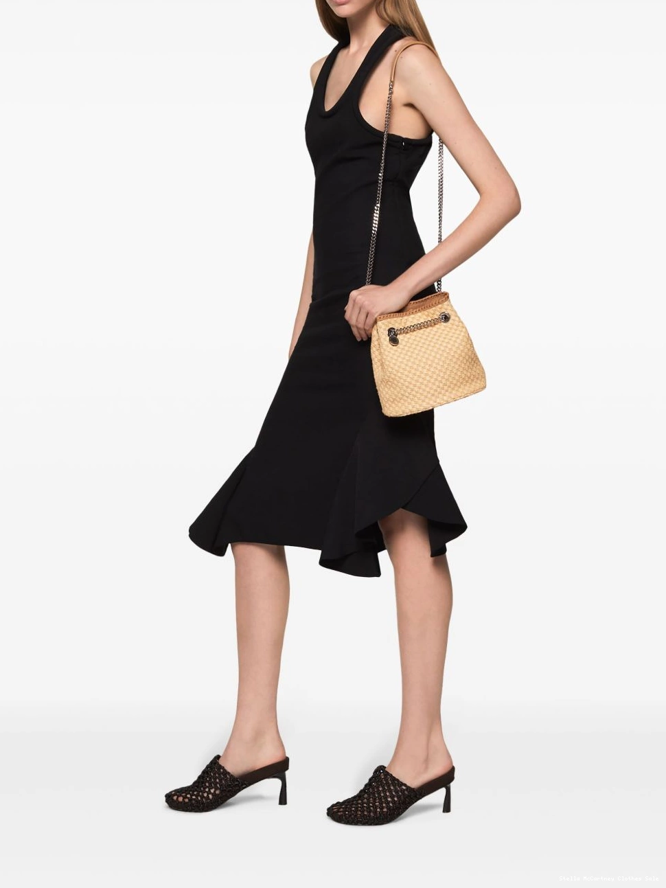 Affordable Women Stella McCartney dress peplum-hem 0805
